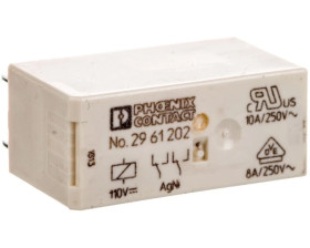Przekaźnik miniaturowy 2P 8A AgNi 110V DC REL-MR-110DC/21-21 2961202 /10szt./