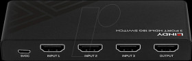 38232 HDMI switch, 3 ports, 4K 60 Hz