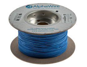 Przewód montażowy 0,33 mm² Niebieski Alpha Wire MPPE 22 AWG 600 V dł. 305m 7/0,25 mm +105°C CE, CSA, UL