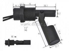 Magnetyczny czujnik poziomu wody CMWC84