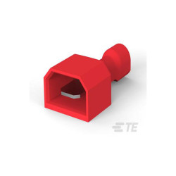 TE Connectivity 2-521105-2 Terminals Nylon Red 22-18AWG .032 X .187