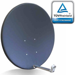 Czasza 90cm COR-900SAE-C Grafit CORAB stalowa Polska produkcja, TV-SAT