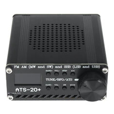 ATS-20 + Plus ATS20 V2 Odbiornik radiowy SI4732 DSP Odbiornik SDR FM AM (MW i SW) i SSB (LSB i USB)