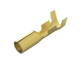 Konektor okrągły izolowany Męski rozmiar 1.25mm² średnica przelotu 4.7mm TE Connectivity 170021 długość całkowita 18mm