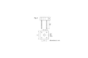 Any brand GELIJKRICHTER 800V-5A (BR108) Rectifier