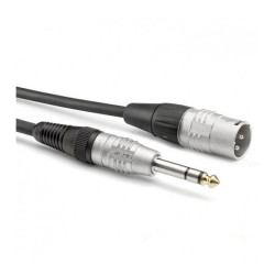 Sommer Cable HBP-XM6S-0090 Audio Adapter Black 0.90m XLR 3-pin to 6.3mm Jack