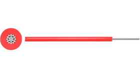 Strd Wire SIAF Flex 2.50mm HO5S-K Red
