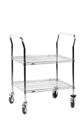 Wozek narzedziowy 2 Level, 460x760x1030mm, 200kg Load EUROSTAT