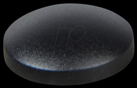 1ZC09 Cap for centre circle, round, black