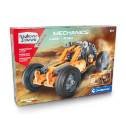 Zestaw konstrukcyjny Laboratorium Mechaniki - Łazik i quad - Clementoni 60954