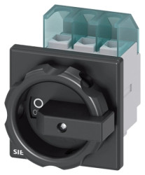 Rozłącznik główny 3P 32A 11.5kW AC23A 400V pokr czarne montaż tablicowy 4 otwory 3LD2203-0TK51