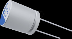 A750KK107M1EAAE040 Electronic Capacitor, radial, 100µF, 25V, 105°C