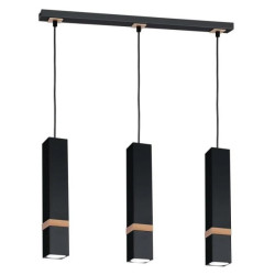 LAMPA WISZĄCA VIDAR BLACK 3XGU10 MLP5404 Milagro