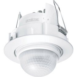 Steinel 603618 Wall PIR Motion Detector Relay Silver IP54 12m Range