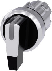 3-pozycyjny wycięcie: 22mm IP66 - IP69K Siemens siłownik: Przełącznik wyboru