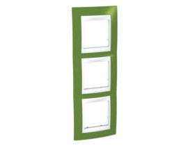 UNICA PLUS Ramka 3 potrójna pionowa zieleń pistacjowa MGU6.006V.866 SCHNEIDER ELECTRIC
