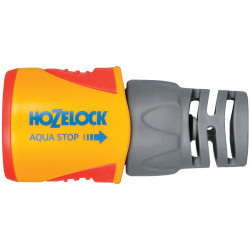 Hozelock 2055P0000 2055 AquaStop Plus Hose Connector for 12.5-15mm Hose