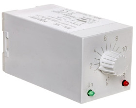 Przekaźnik czasowy 2P 5A 220/230V AC/DC 1-12h opóźnione załączanie RTX-132 2002670