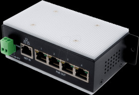 EX-6100POE Switch, 5-Port, Gigabit Ethernet, PoE