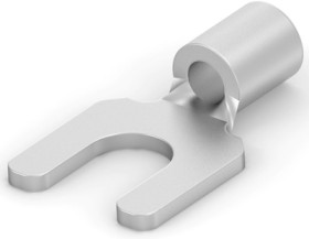 Uninsulated forked cable lug, 0.26-1.65 mm², AWG 22 to 16, M3.5, metal, 36195