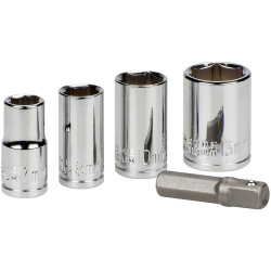 kwb 105000 screwdriver Bits 5 pcs chromium-vanadium 1/4&quot; Hex shaft