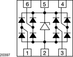 VBUS54CV-HSF 4-Line BUS-Port ESD Protection