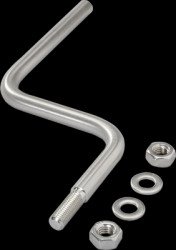 Round profile bar, M10, L 200 mm for clamping cylinders, E20940