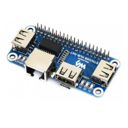 Ethernet and USB HUB HAT for Raspberry Pi