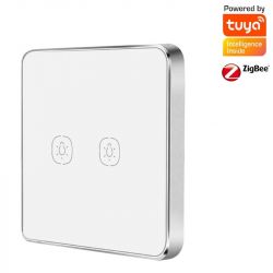 2-kanałowy dotykowy pilot ZigBee Tuya