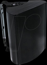 WB 16 2-way compact speaker, 100 V, IP54, black