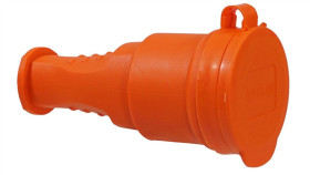 Gniazdo Przenośne Gumowe 16A 230V Ip44 Aei602279-O