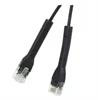 PATCH KABEL CAT6a UTP LSZH Ultra Flex 0,25m czarny