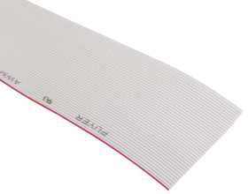 Kabel taśmowy 40-żyłowy raster 1.27mm Płaski, AWG 28 AWG Nieekranowany 7 RS PRO 50,8 mm -20→ +105 °C