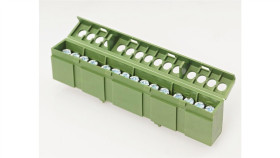 Mostek Zerowy Listwa Złączka Zacisk 15P Zielony Szyna Łączeniowa Lzmi-G15