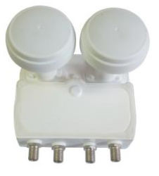 Konwerter na 2sat z 4 wyj. K-QUAD/MONOBLOCK