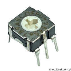 RTE1610N43 Rotary DIP Switches Hexadecimal THT C&amp;K