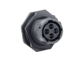 Złącze wielostykowe przemysłowe 4-pinowe Montaż na kablu Gniazdo Souriau Sunbank by Eaton