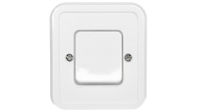Pi Łącznik Pojedynczy Biały Łw-1P/00