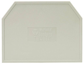 Wieland Electric 07.311.8155.0 Ścianka rozłączająca szary 10 szt.