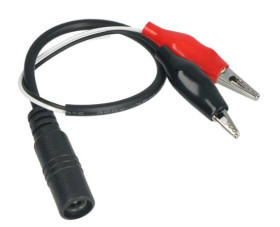 GNIAZDO DC 2.5/5.5 Z KROKODYL.I,KAB,0,5M