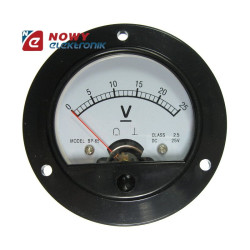 Miernik analog.volt.okr.25V