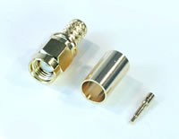 Złącze SMA/m zaciskane na H155