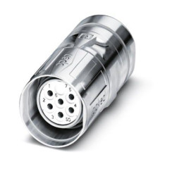 Złącze wielostykowe przemysłowe 9-pinowe M23 Montaż na kablu Gniazdo Phoenix Contact