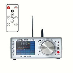 ATS-25 Pełnopasmowy Odbiornik radiowy Ekran dotykowy Bluetooth Wyjście stereo RCA Akumulator litowo-jonowy Możliwość regulacji s