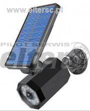 Atrapa kamery z panelem solarnym