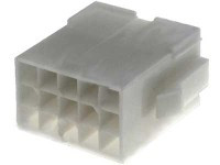 TECMIN3X5G Obudowa złącza, typ obudowy: gniazdo (żeńska), 15pin, 3x5 (można użyć terminali męskich lub żeńskich) raster pinów: 4