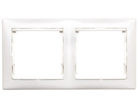 VALENA Ramka podwójna perła 770472