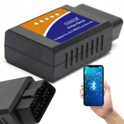 PROFESJONALNY INTERFEJS DIAGNOSTYCZNY ELM 327 BLUETOOTH BT OBD2 V2 SKANER