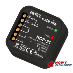Odbiornik ROP-21 1-kan.dopuszk. radiowy dwukierunkowy ZAMEL EXTA LIFE