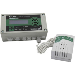 Schabus 300253 GX-D250 Air Quality Sensor Mains-Powered CO2 Detection